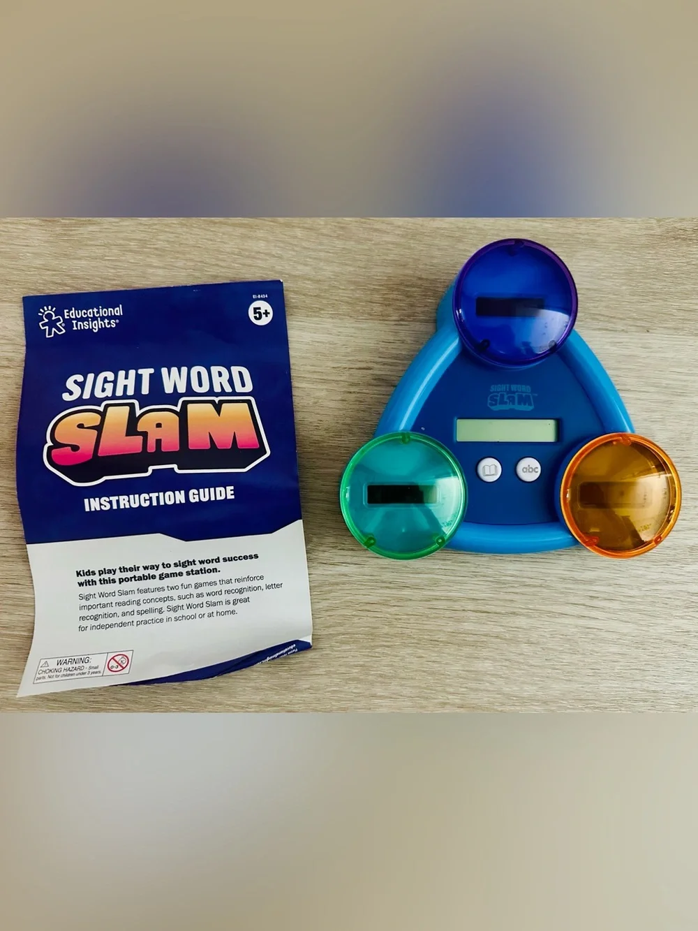 EDUCATIONAL INSIGHTS, Sight Word Slam - Literacy Development Game